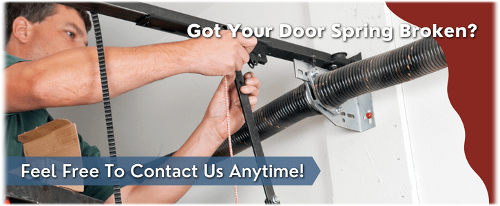 Broken Garage Door Spring Repair Mesa, AZ