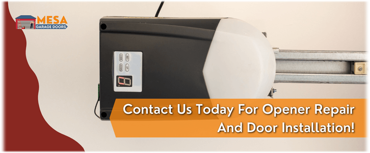 Garage Door Opener Repair and Installation in Mesa, AZ